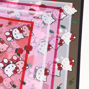 Designer Paper for Flowers Bouquets - 20 Sheets, 22 x 22 inches / 56 x 56 cm