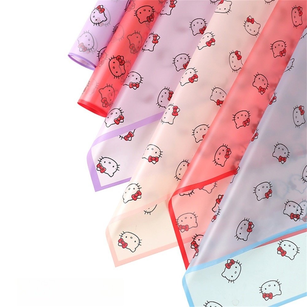 Designer Floral Wrapping Paper for Bouquets - 20 Sheets, 22 x 22 inches / 56 x 56 cm - Image 4