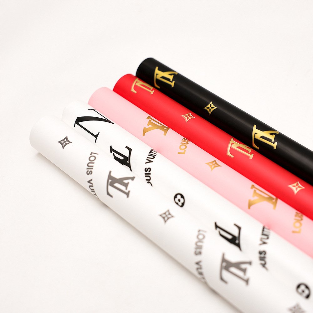 Designer Floral Paper for Bouquets - 20 Sheets, 22 x 22 inches / 56 x 56 cm - Image 2