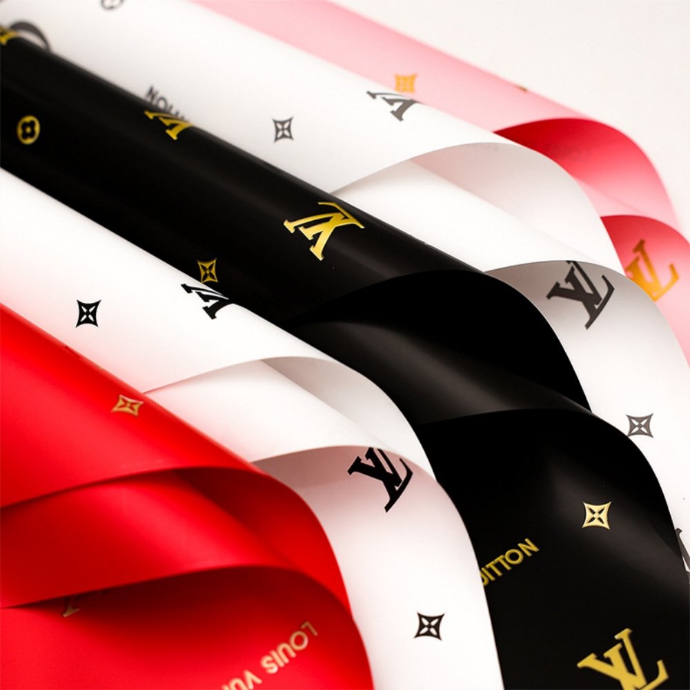 Designer Floral Paper for Bouquets - 20 Sheets, 22 x 22 inches / 56 x 56 cm - Image 4