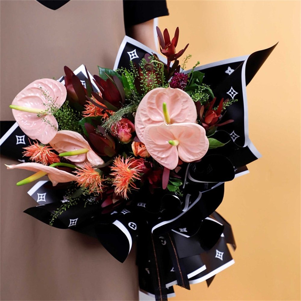 Luxury Wrapping Paper for Flower Bouquet, 20 Sheets, 22 x 22 inches / 56 x 56 cm - Image 8