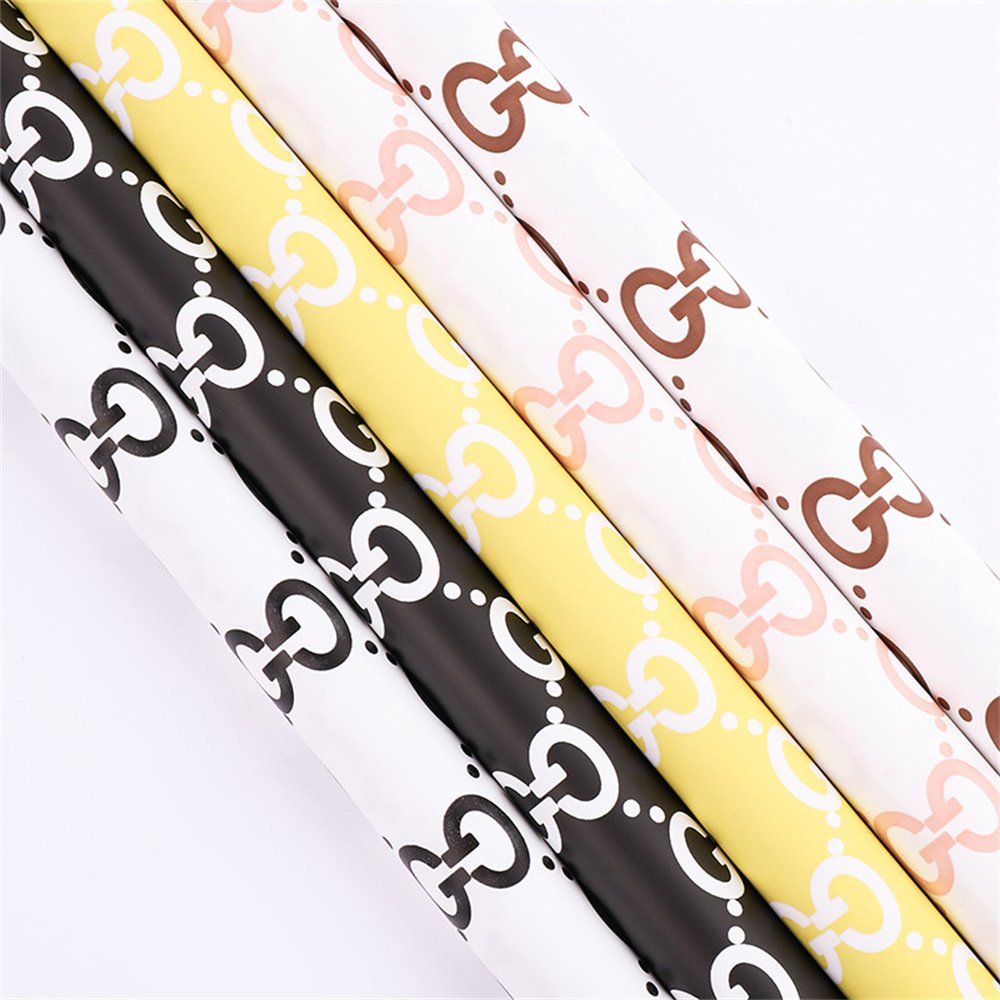 Designer Floral Paper for Bouquets - 20 Sheets, 22.8 x 22.8 inches / 58 x 58 cm - Image 4