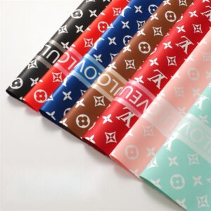 Designer Floral Paper for Bouquets - 20 Sheets, 22 x 22 inches / 56 x 56 cm