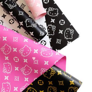 Luxury Wrapping Paper for Flower Bouquet, 20 Sheets, 22 x 22 inches / 56 x 56 cm