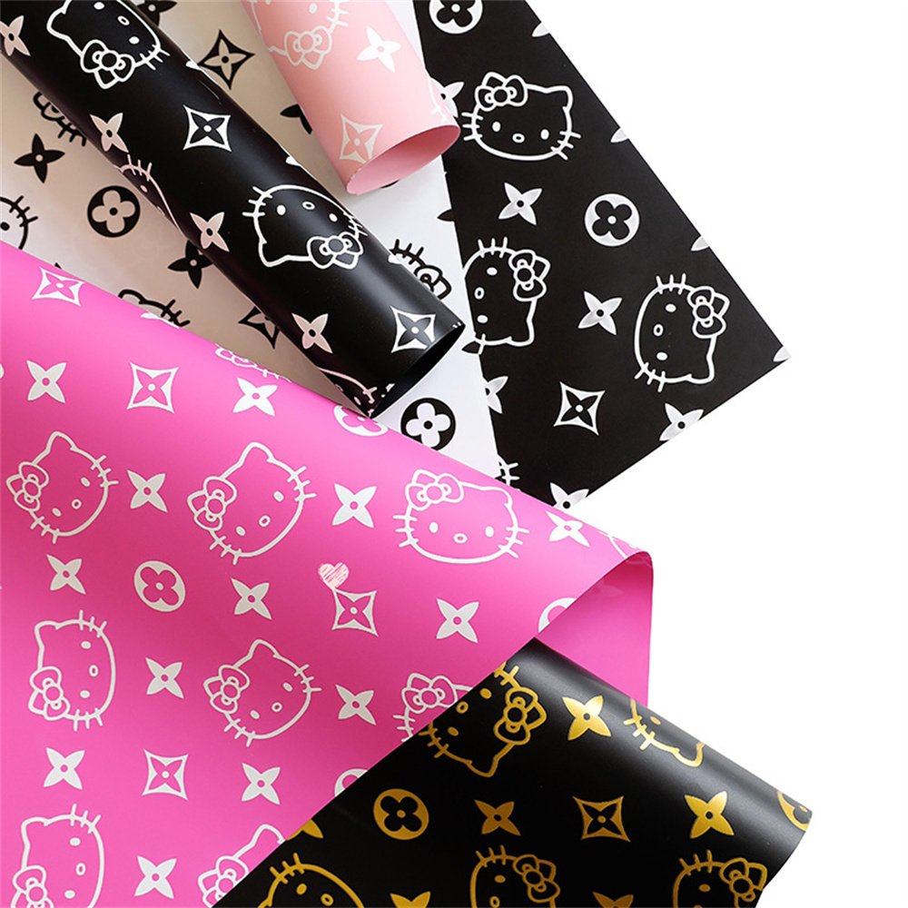 Luxury Wrapping Paper for Flower Bouquet, 20 Sheets, 22 x 22 inches / 56 x 56 cm