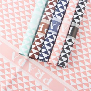 Luxury Wrapping Paper for Flower Bouquet, 20 Sheets, 22.4 x 22.4 inches / 57 x 57 cm