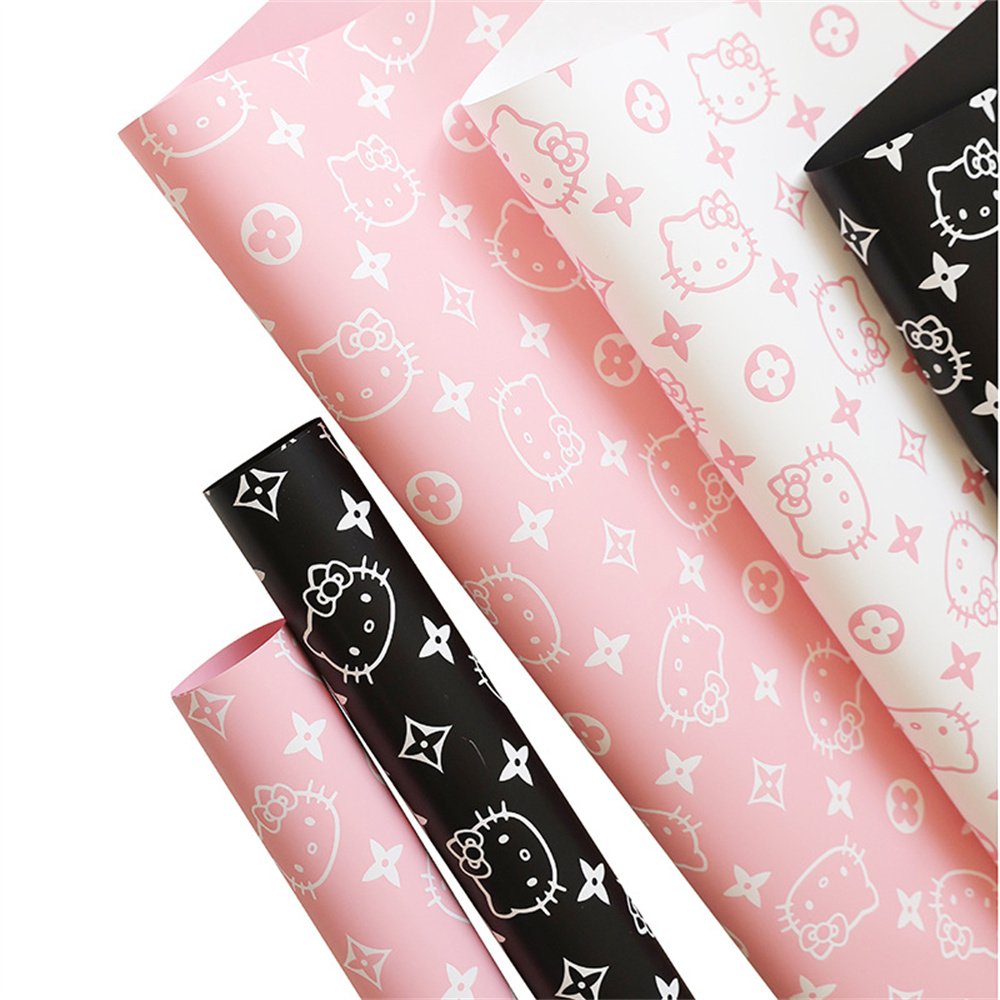 Luxury Wrapping Paper for Flower Bouquet, 20 Sheets, 22 x 22 inches / 56 x 56 cm - Image 3