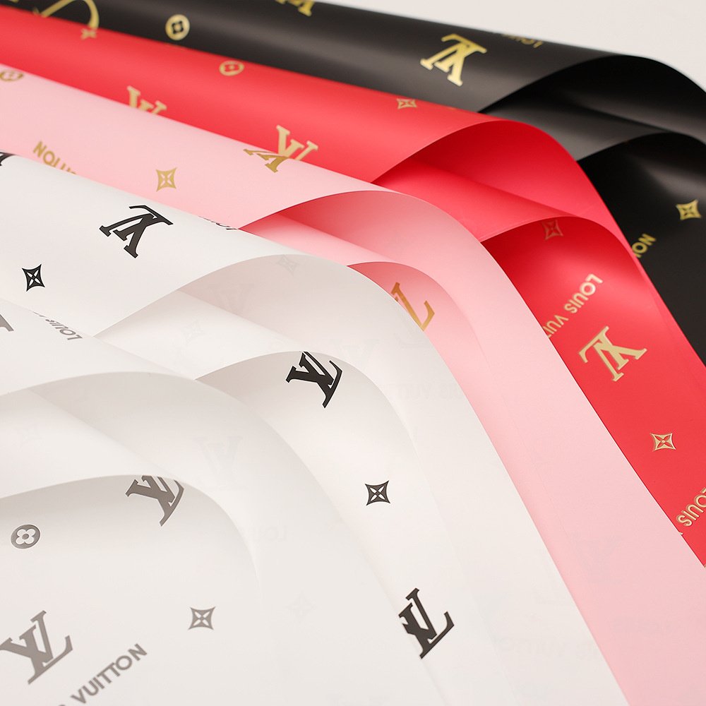 Designer Floral Paper for Bouquets - 20 Sheets, 22 x 22 inches / 56 x 56 cm - Image 6