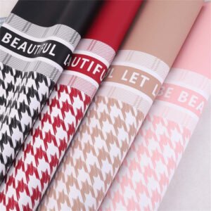 Luxury Wrapping Paper for Flower Bouquet, 20 Sheets, 22.8 x 22.8 inches / 58 x 58 cm