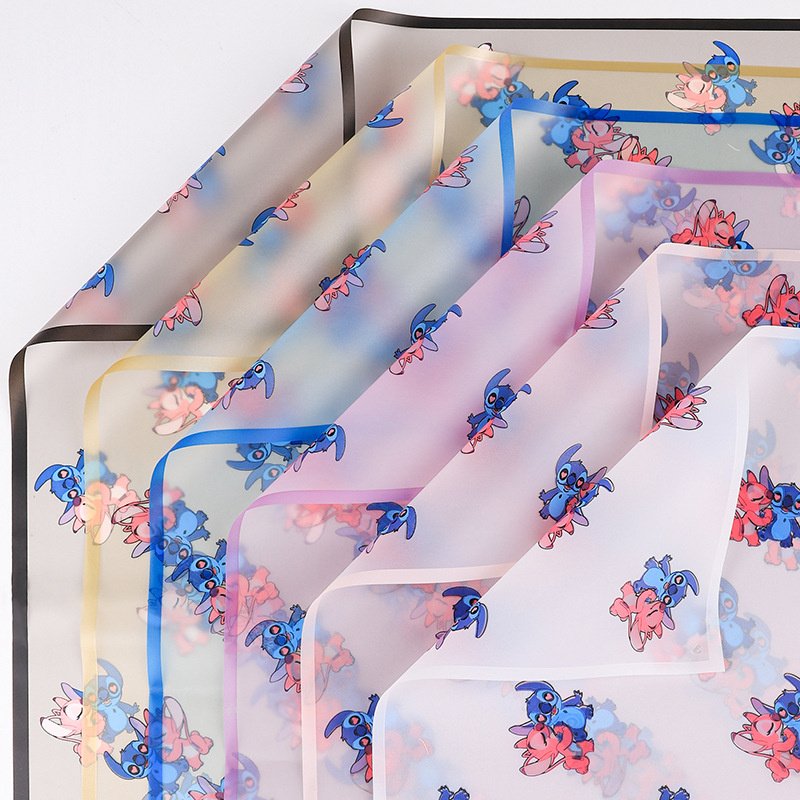 Designer Floral Wrapping Paper for Bouquets – 20 Sheets, 22 x 22 inches / 56 x 56 cm