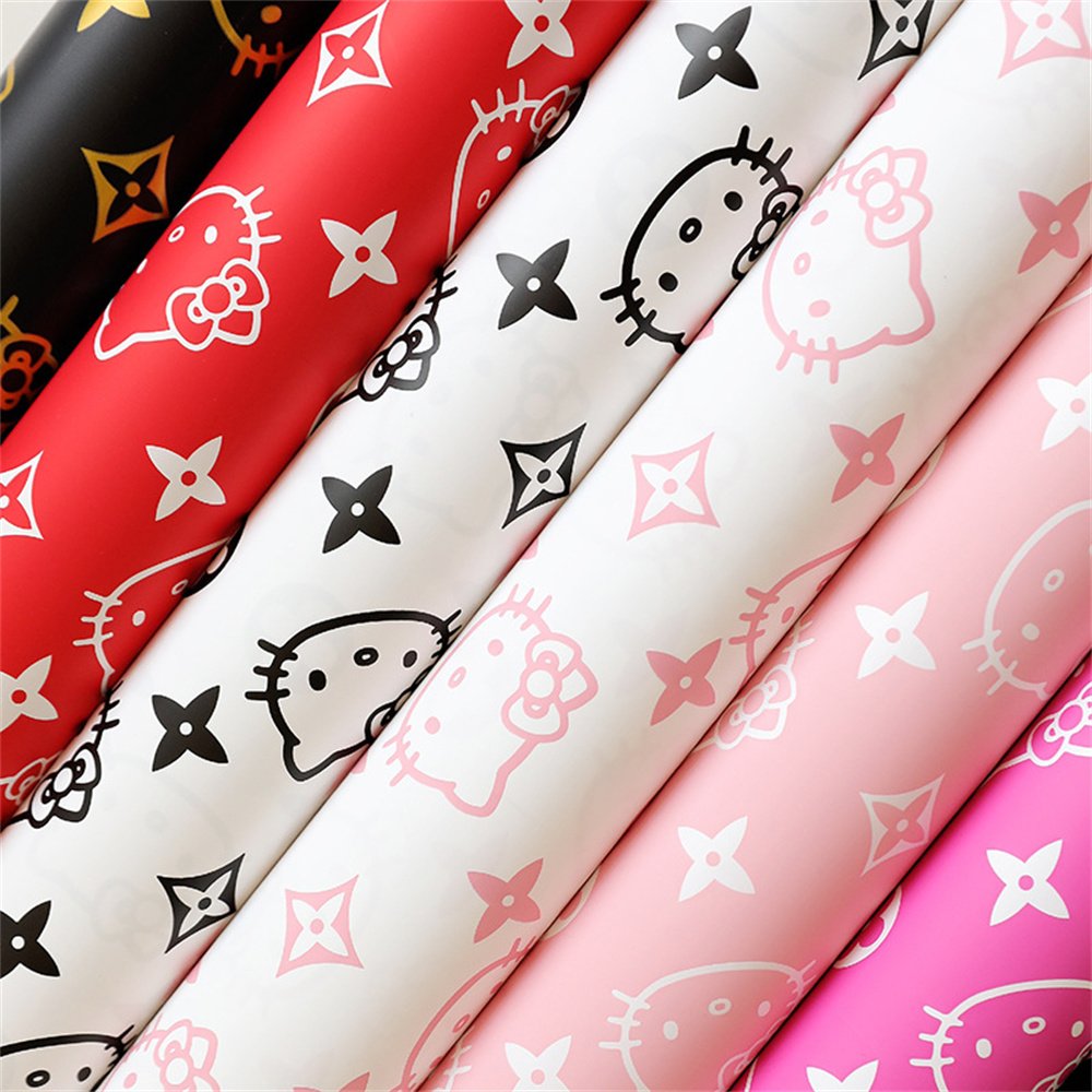 Luxury Wrapping Paper for Flower Bouquet, 20 Sheets, 22 x 22 inches / 56 x 56 cm - Image 2