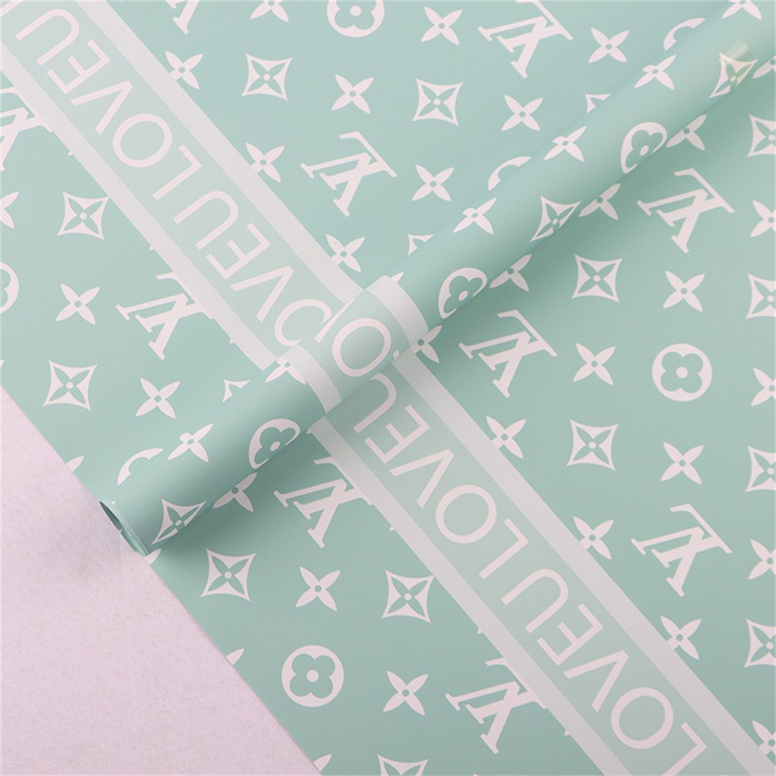 Designer Floral Paper for Bouquets - 20 Sheets, 22 x 22 inches / 56 x 56 cm - Image 12