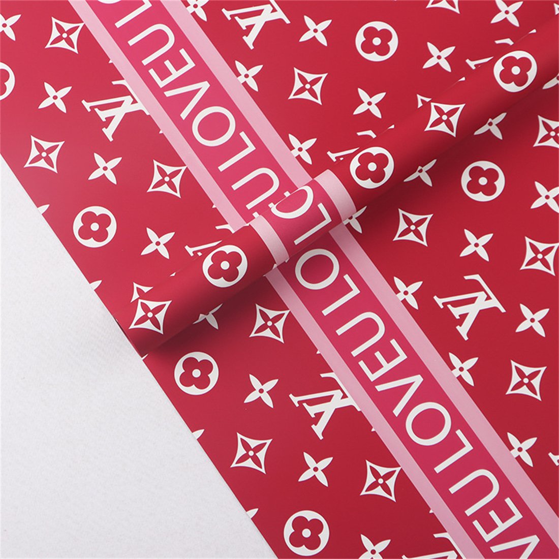 Designer Floral Paper for Bouquets - 20 Sheets, 22 x 22 inches / 56 x 56 cm - Image 14