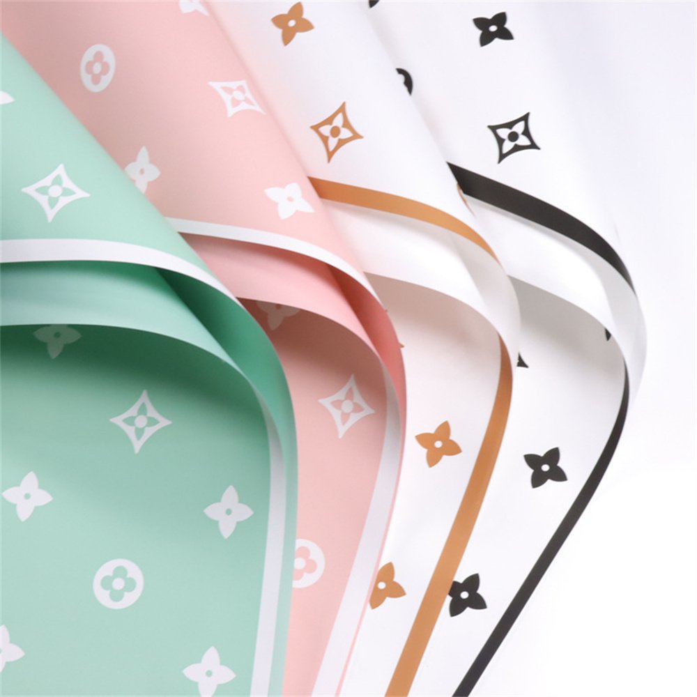 Luxury Wrapping Paper for Flower Bouquet, 20 Sheets, 22 x 22 inches / 56 x 56 cm